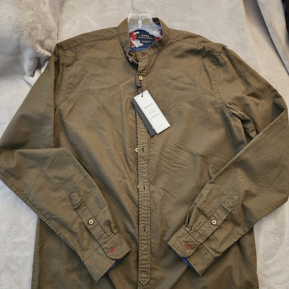 Button-up Shirt - Zara - Men's